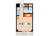 ハイツフジ 1Rの間取り