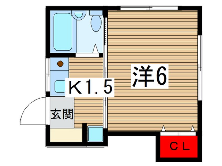 間取図 イ－ストヒル　ＩＮＯ
