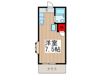 間取図 エスポワ－ル南与野