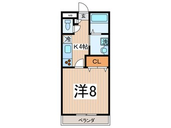 間取図 パレスジョ－ジタウン