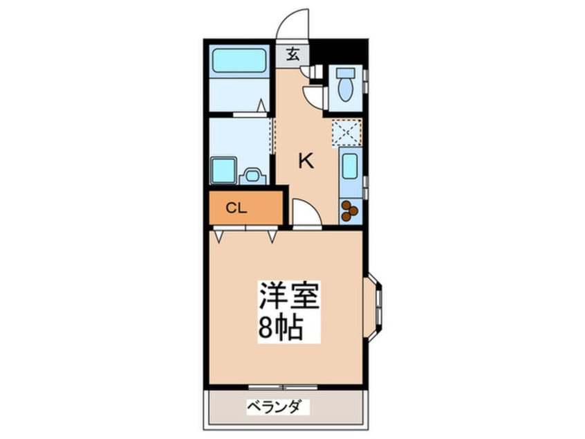 間取図 パレスジョ－ジタウン