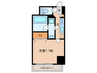 間取図 ラヴァンド大島