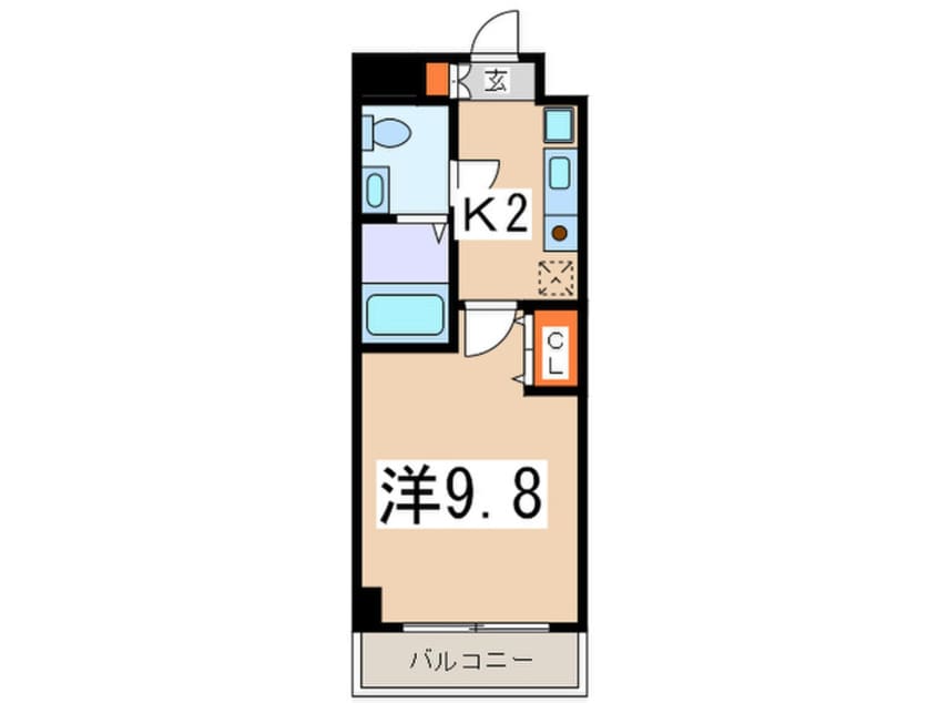 間取図 ＦＫマンション
