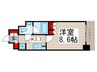 コンフォリア両国サウス 1Kの間取り