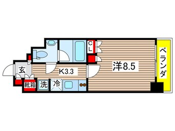 間取図 コンフォリア両国サウス