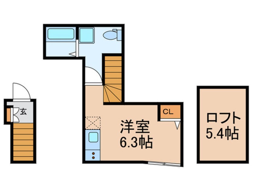 間取図 渋谷松見坂ﾊﾟｰｸｻｲﾄﾞﾋﾙｽﾞ