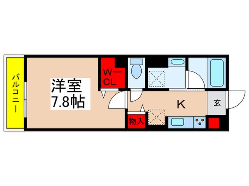 間取図 マイメゾン八千代中央