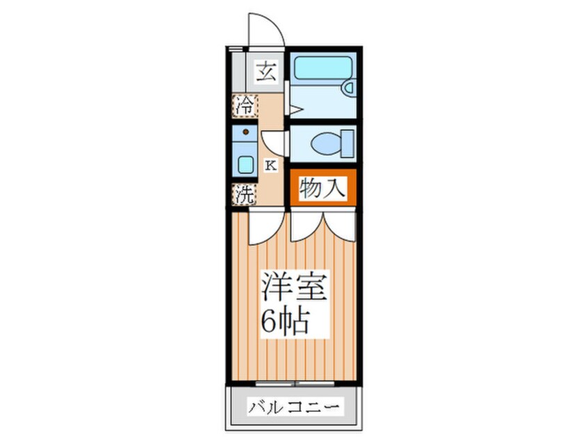 間取図 コ－ポ岩崎