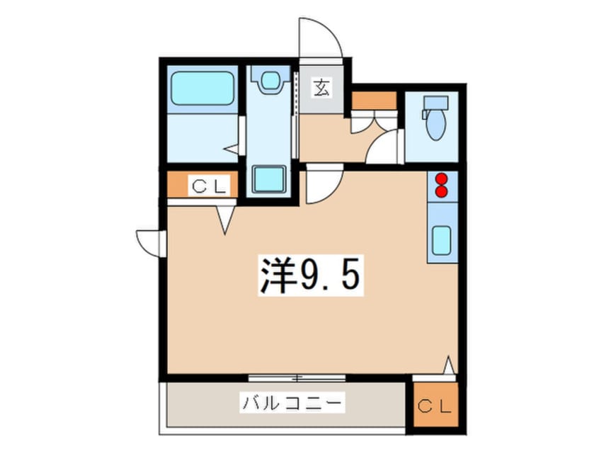 間取図 アンジェリーク湘南Ⅱ
