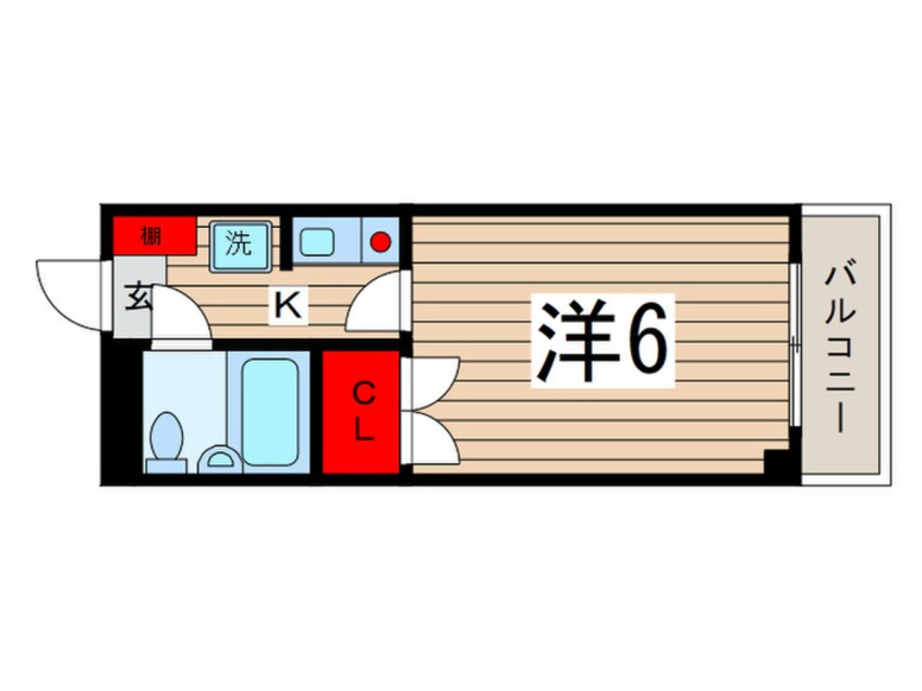 間取図 スズタカビル