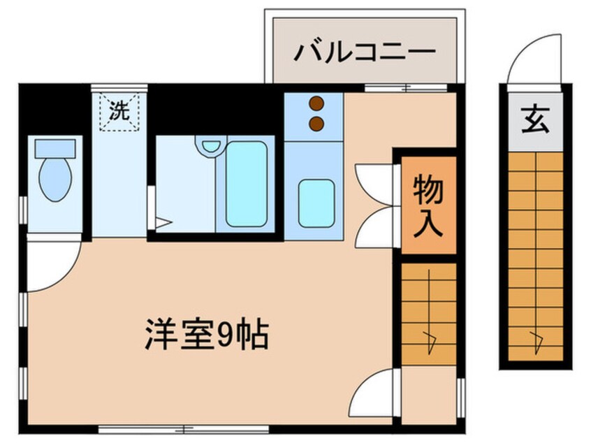 間取図 メゾンドリベ－ルⅢ