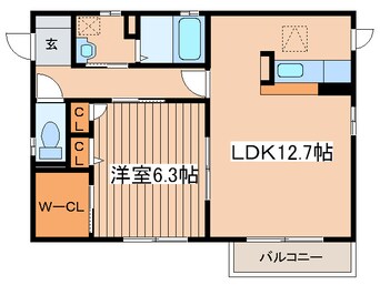 間取図 ブリリアＣ