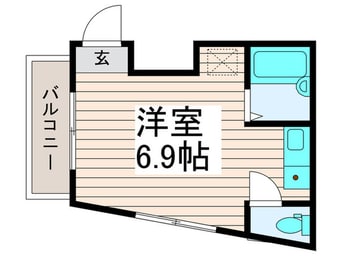 間取図 MELDIA江北