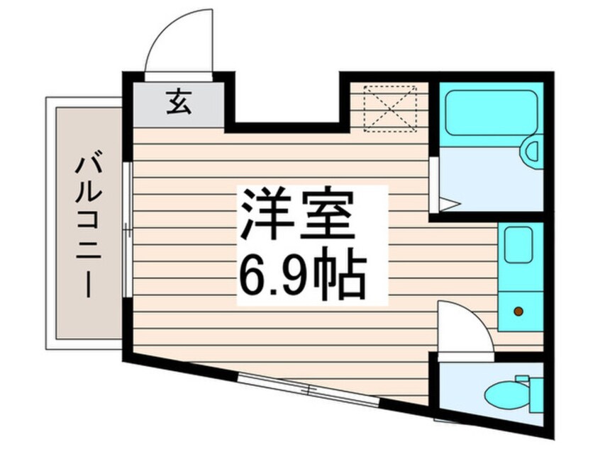 間取図 MELDIA江北