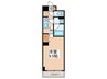 MARKS SAKURA 1Kの間取り