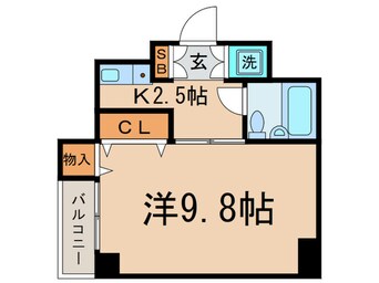 間取図 プレステージ駒場