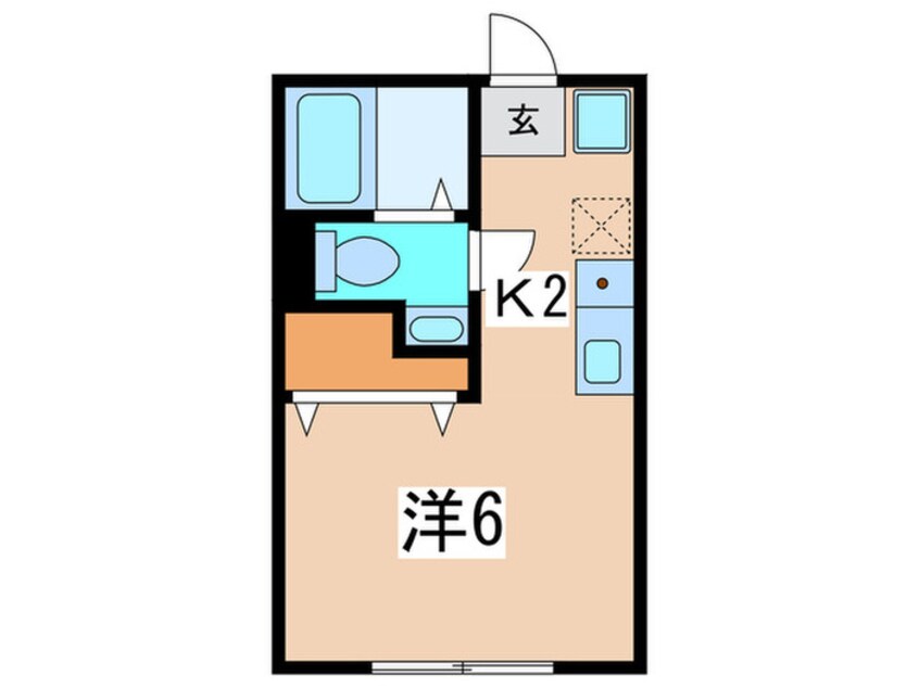 間取図 ヴェラハイツ磯子弐番館