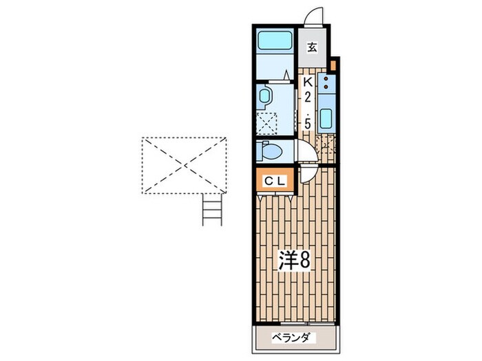 間取り図 メゾンときわ大船