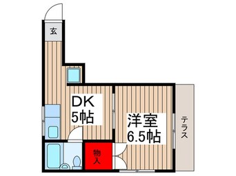 間取図 コーポ大田和