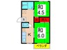 ハイムビッグＣ 2Kの間取り