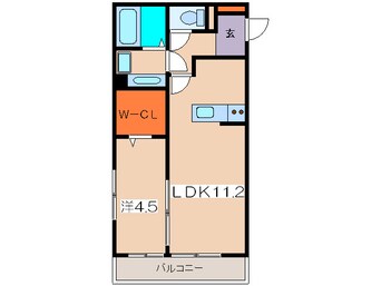 間取図 アメニティーコート