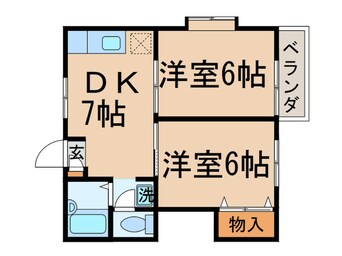 間取図 スクウェア－Ａ棟