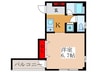 アメニティーTOA 1Kの間取り
