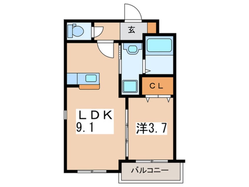 間取図 サントリーニ横浜