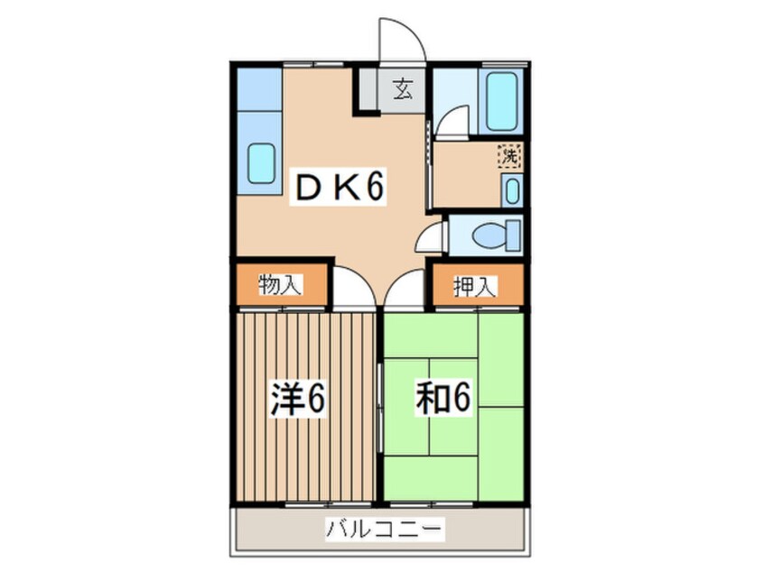 間取図 メゾン石橋