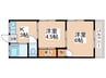 清和コ－ポラス 2Kの間取り