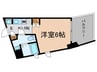 レジディア目白Ⅱ 1Rの間取り