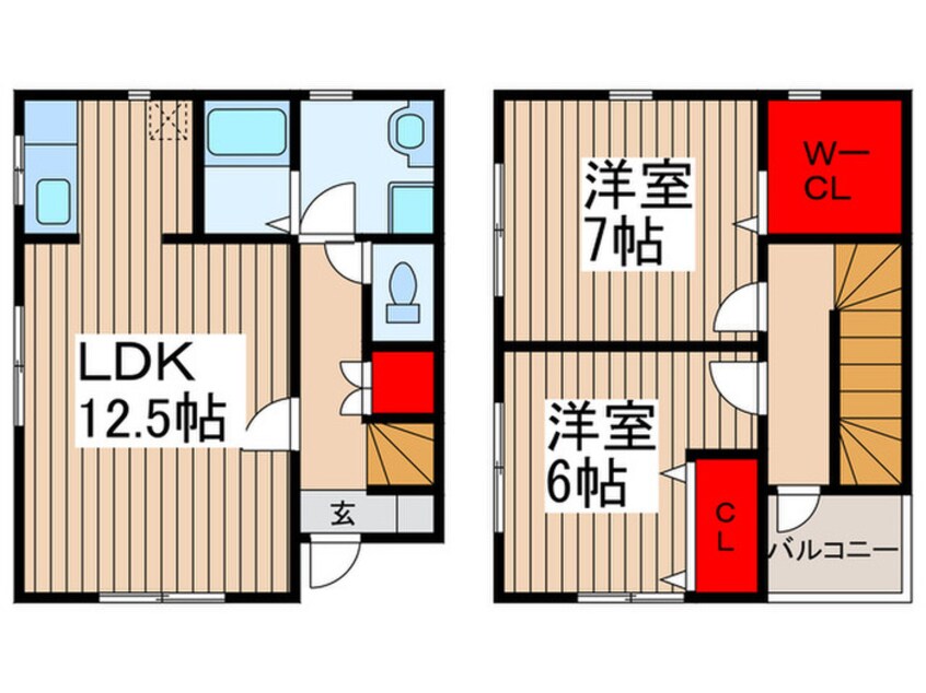 間取図 パルガーデン中浦和