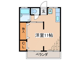 間取図 シティハイム相生