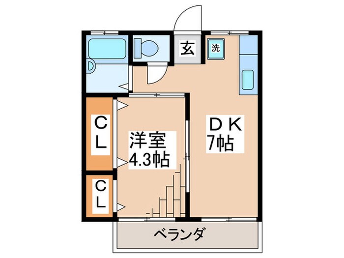 間取り図 シティハイム相生