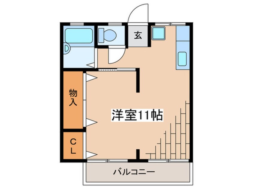 間取図 シティハイム相生