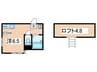 Leo　Garden 1Rの間取り