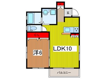 間取図 メゾン.プチパレ