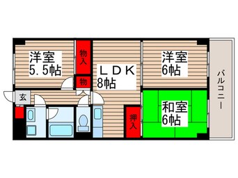 間取図 アフィニス原木