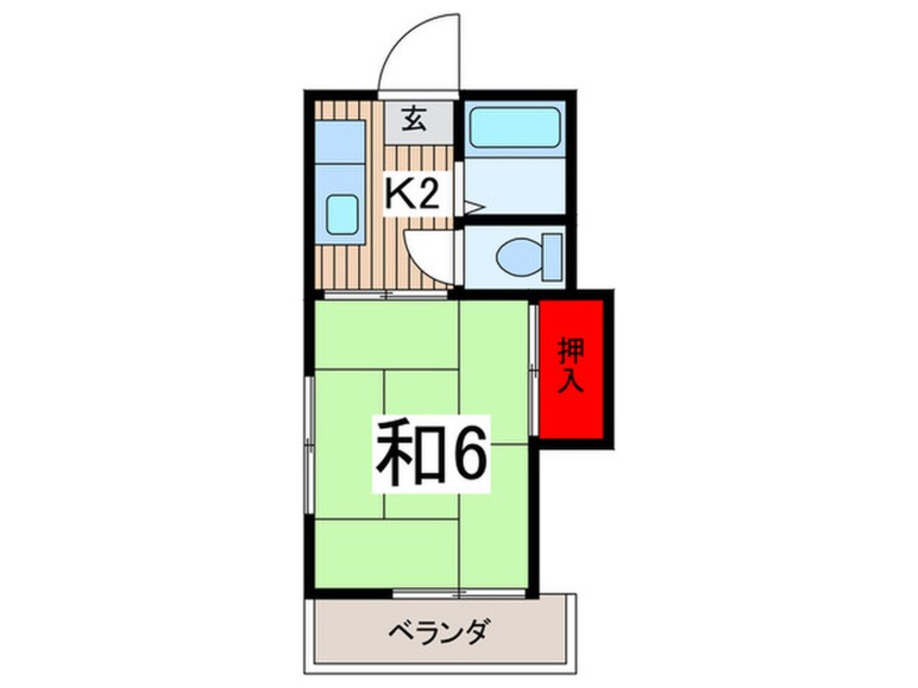 間取図 パ－クハイツ