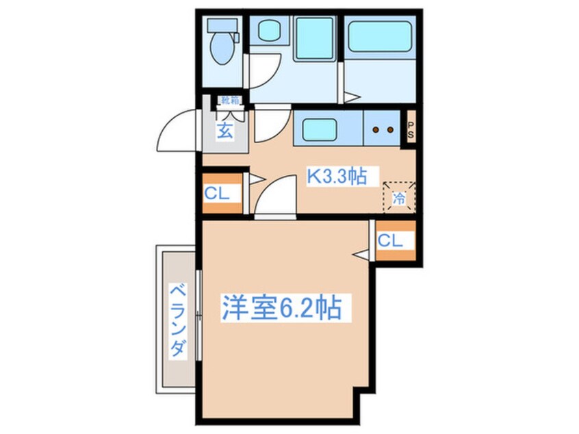 間取図 ウェルステージコート