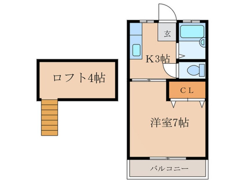 間取図 ムーンロータス