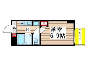 間取図 オネスティ船橋壱番館