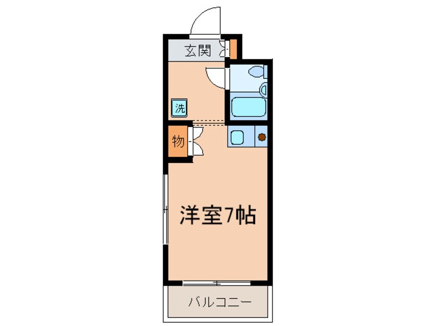 間取図 ロ－ズマンション王子