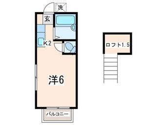 間取図 ドミールふなやま