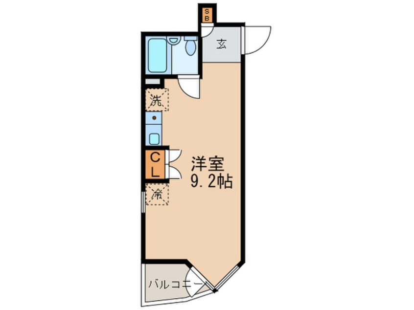 間取図 コモド駒込ハイツ