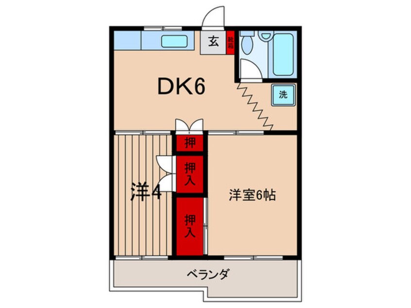 間取図 オ－タムヒルズ