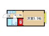 コーポ金子 1Kの間取り