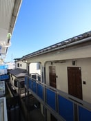 室内からの展望 コーポ金子