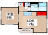 レジ－ナ北大宮 1LDKの間取り