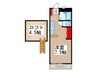 フルハウスＹ 1Rの間取り